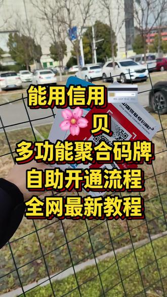 #商户收款码 一分钟教你个人收款码升级这种能用信用卡和花呗的聚合收款码!无需营业执照,手机自助开通!#聚合收款码 #信用卡收款 #个人收款码
