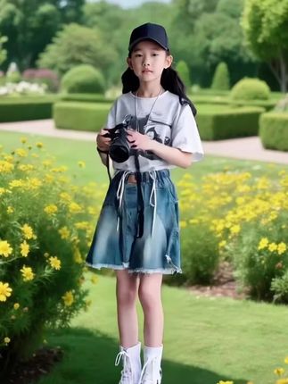 #女童穿搭 #女童套装 #出游穿搭 #生女儿就是用来打扮的 #骗你生女儿