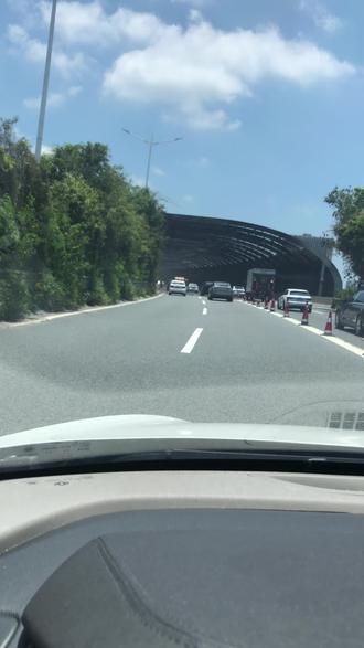 南坪快速以恢复正常通车