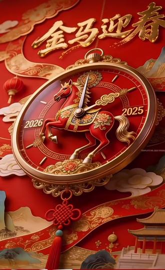 金马迎春启鸿运,福泽盈门展宏图,五福临门家业旺,龙马呈祥岁岁安#马年新春祝福#新年快乐#金马迎春#五福临门#新年祝福
