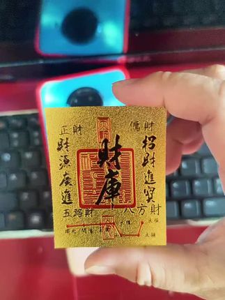 我也买回来啦,财库一贴,财运自来#财库大开发大财...