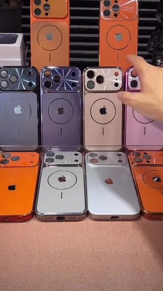 秒变大视窗适用苹果17/16/15/14金属镜头膜iPh
one17promax防摔壳#苹果#手机壳#手机壳推荐 #防摔 #防摔手机壳