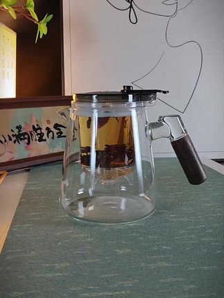 #飘逸杯 #飘逸杯泡茶壶 #玻璃茶具 #茶具 #召唤茶友