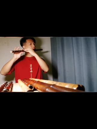 荒天帝手工古风竹笛苦竹精制初学优选音准齐全免费刻字简单易吹 #笛子