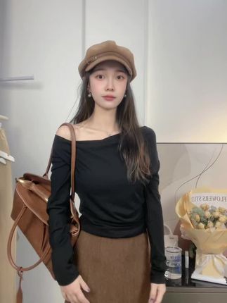 #高级感穿搭 #时髦精 一件打底衫轻松变韩妹