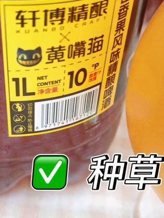 德系工艺,夏日特调款,百香果风味,真的绝了,轩博啤酒从来不会让你失望#啤酒#精酿#轩博