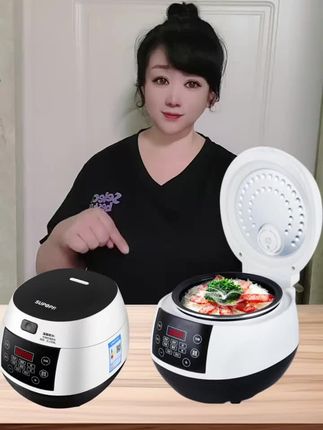 苏泊电饭煲,超喜欢的一款,它是家用3L小型款的,是2-3人多功能蒸煮煲汤电饭锅,好看好用不贵实用。#电饭煲 #电饭锅 #多功能电饭锅 #好东西一起分享