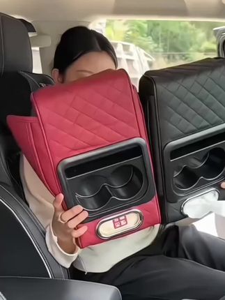 汽车扶手箱垫,车载纸巾盒,扶手箱增高垫,加长加厚四合一扶手箱增高垫