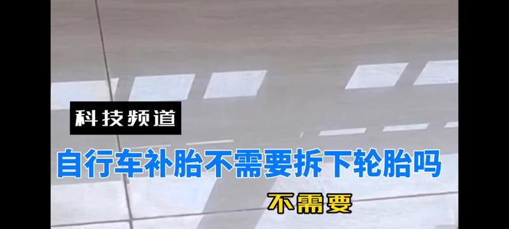 古早邪修版不拆卸轮胎进行自行车补胎#自行车 #单车 #自行车维修 #邪修