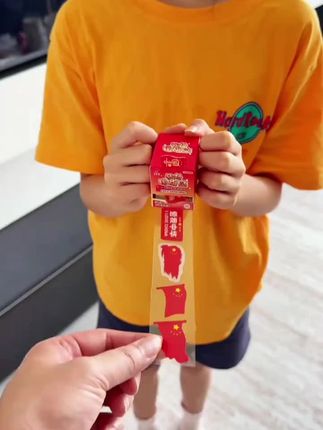 国庆节快到了,红旗贴纸给小朋友安排上,图案多种多样,精致好看,小朋友都好喜欢,节日的氛围感拉满#国庆节#国庆节贴纸#贴纸#氛围感 #仪式感不能少