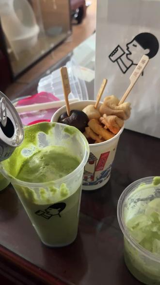 #抹茶生啤 太顶了,好喝到飞起