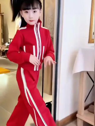 女童套装 #女童套装秋装 #女童套装两件套 #儿童套装#套装