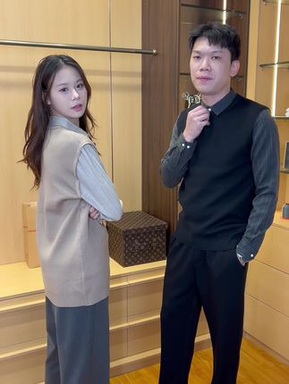 马上降温了。假两件毛衣值得你拥有#假两件毛衣 #件两件衬衫 #针织衫 #男装搭配 #轻奢男装