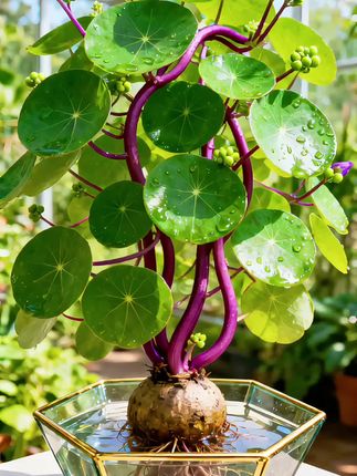 红藤山乌龟|晨起推窗见那抹绿,心头便生愉悦! 无数个普通日子,被它悄悄染上藤蔓柔情,细碎阳光洒落绿油油的叶帘✨裹满细碎绵长的浪漫和惬意! #绿植盆栽 #红藤山乌龟 #室内绿植 #生活美学 #遇见美好