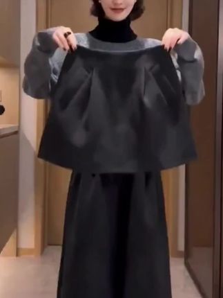 #梨形身材穿搭 #高级感穿搭 #秋冬新款 #休闲减龄穿搭 #半身裙