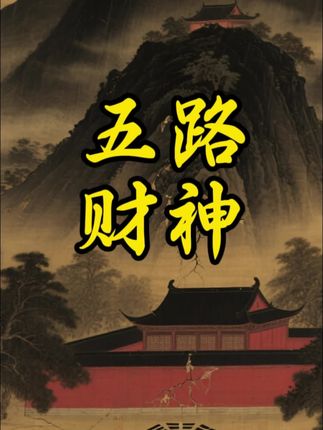 五路财神#中华文化知识讲解 #财运福运 #特别推荐 #推荐给大家 #福运连连