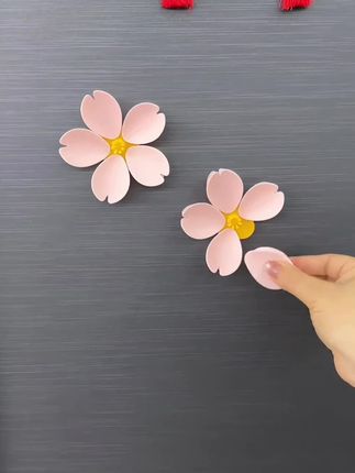 樱花创意封口夹,零食密封夹子,可爱冰箱贴,封夹磁贴个性化#封口夹 #封口夹子 #封口夹冰箱贴 #樱花封口夹 #美观实用