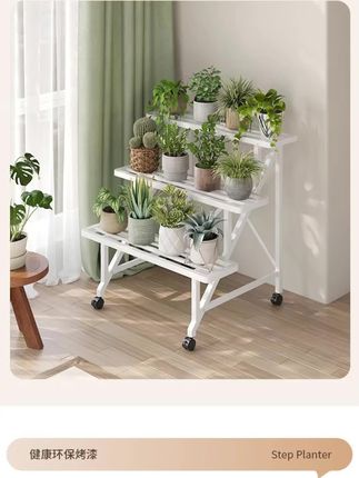 家里养了很多花草,一定要安排一个这样的轻奢多层花架,不仅美观大气,而且特别实用!它是多层的设计,可以放很多盆栽,还是加粗加厚的材质,非常结实耐用,不管是摆在阳台还是客厅都超好看。喜欢的朋友赶紧点击视频下方链接购买吧!有了它之后,家里的绿植再也不愁没地方放了!#置物架 #花架 #好产品分享 #好东西一起分享 #置物架推荐