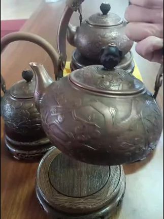 #非遗传承 #艺术品欣赏 #纯铜工艺品
