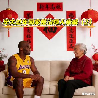 牢大过年回家整治烦人亲戚第二趴来啦!
#科比 #牢大 #nba #娱乐 #过年