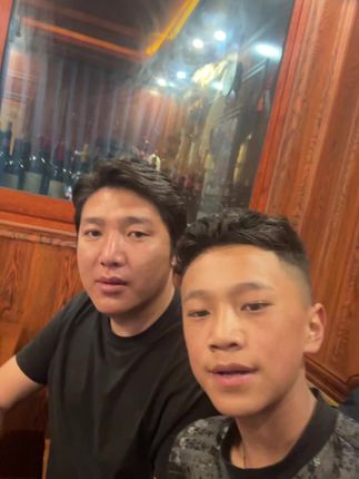 @白玛旺青 今天我的爸爸见面了,太开心了