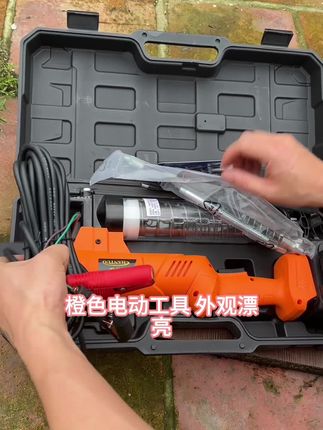 #锂电黄油枪#电动黄油枪 #黄油枪#工程机械 #挖机 @抖音小助手