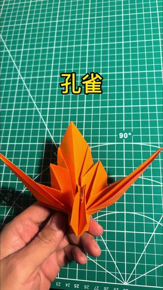 孔雀超详细折纸教程(适合零基础亲子互动)
#立体折纸 #折纸 #亲子互动#diy手工 #折纸教程