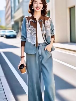 #设计感穿搭 #牛仔穿搭 #时尚洋气百搭 #穿出高级感 #谁穿谁好看