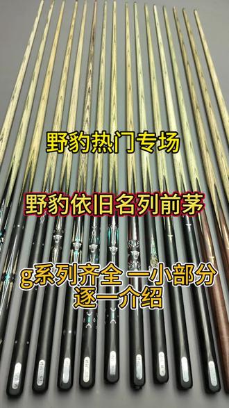 野豹专场#台球 #野豹球杆 #台球杆 @卓逸台球优品小铺