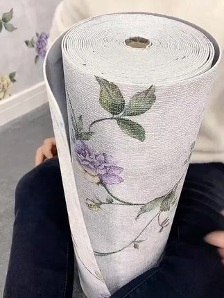 自粘墙纸,自带背胶粘,粘贴简单,家里墙面老旧发黄,掉皮鼓包的可以用它 #自粘墙纸 #自粘墙贴防水防潮 #实用好物