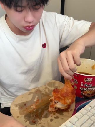 好吃好吃#小北和火乐