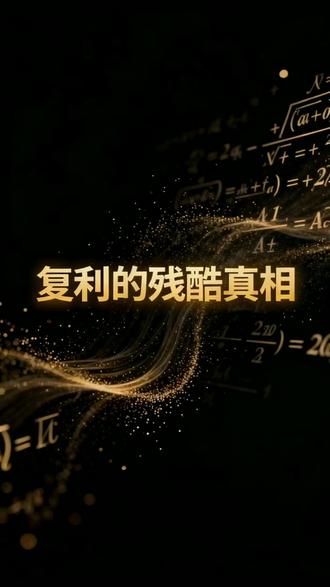 10万块本金做复利,是这个时代最精致的穷忙
这不是在否定复利。
但它有一个前提,被刻意忽略了
复利的威力,来自本金的量级,不来自时间的长度.
10万块的复利故事,是讲给有1000万的人听的。
对于现在还在原始积累阶段的你,复利不是武器,是你的右手。
#认知 #涨知识 #复利思维 #理财