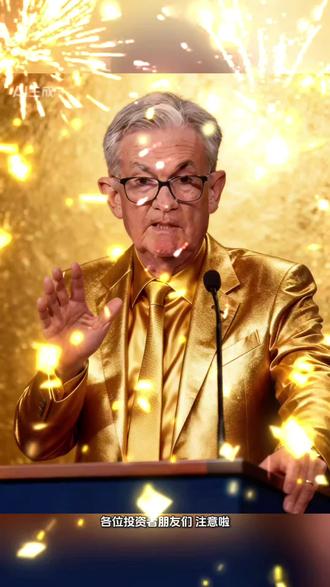 #黄金 今晚老鲍的讲话很重要 内容图片AI生成
