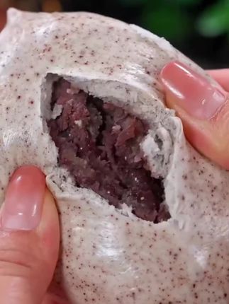 巧苏娘山东传统工艺精心 制作红豆紫米豆沙包营养即食#巧苏娘 #豆沙包 #紫米豆沙包 #红豆紫米豆沙包 #豆沙包的家常做法