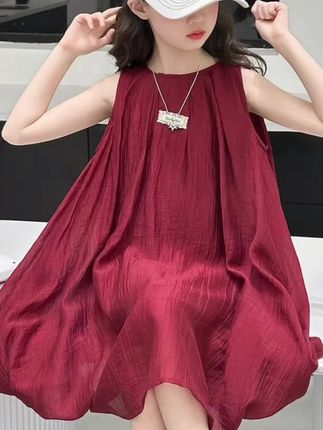 #女童连衣裙 #夏天连衣裙 #夏季时尚穿搭 #夏季穿搭 #女童穿搭