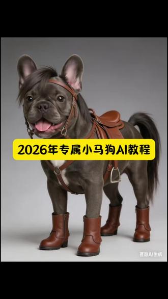 是我的小狗马 #豆包ai #豆包P图已经nextlevel了 #不养狗不知道养狗的乐趣 #萌宠推荐官 #小狗马