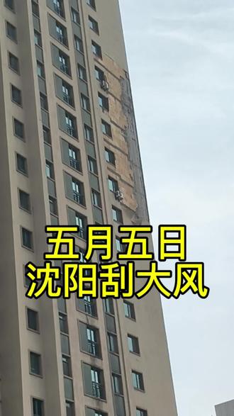 #大风天气 #出行安全 #沈阳 #立夏@怒江北街辉山路
