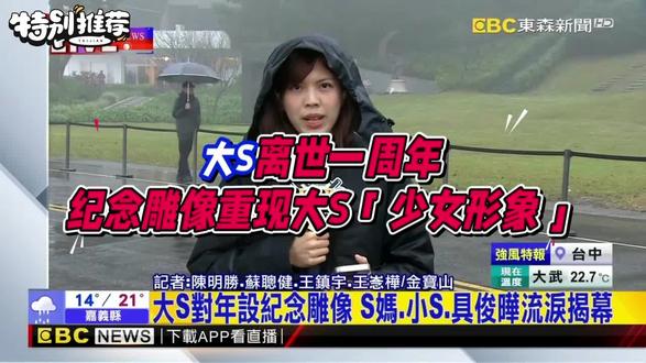 大S离世一周年,纪念雕像重现大S「少女形象」