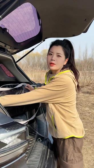 KingCamp无疆X3 Rro搭建教程来了!别人搭帐篷半小时,我!3分钟!#自驾露营 #车尾帐 #速开帐篷 #户外露营 #无疆X3