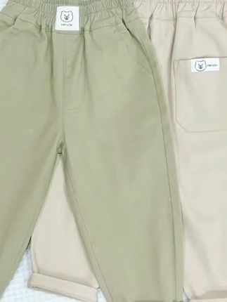 【校园裤王】儿童休闲裤春秋款百搭长裤男女中小童萝卜裤秋季纯棉裤#面料柔软舒适 #百搭裤子 #休闲裤 #强烈推荐