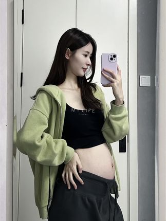 这孕妇裤真的太太太太好穿了!#孕妇裤 #秋季穿搭 #孕妇装 #孕期穿搭 #ootd穿搭