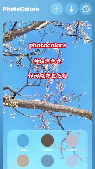 photocolors下载教程#photocolors在哪下载#photocolors怎么下载#调色盘#photocolors
