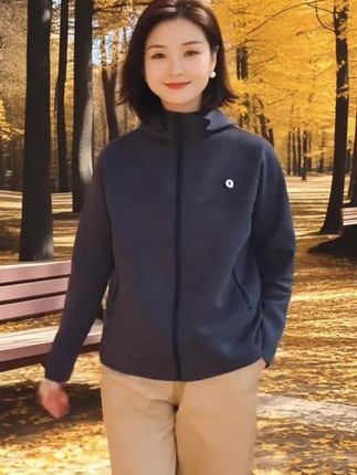 冲锋衣外套女士2025春秋新款潮流百搭网红洋气炸街女装小个子上衣