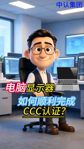 电脑显示器如何做3C认证? #电脑显示器 #3C认证 #检测认证 #中认集团