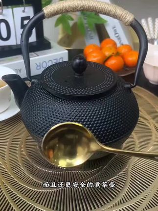 #铸铁铁壶 #围炉煮茶茶壶#方便又实用#居家好物