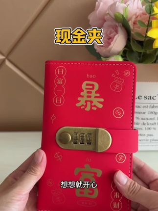 有了这个现金夹,咱也是能存住钱的人了#好物推荐🔥 #存钱夹 #现金夹 #实用家居好物
