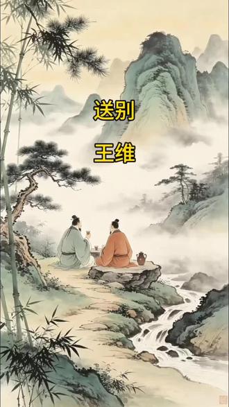 《送别》王维|但去莫复问,白云无尽时。 #古诗词 #唐诗 #唐诗三百首 #王维 #送别
下马饮君酒,问君何所之。
君言不得意,归卧南山陲。
但去莫复问,白云无尽时。