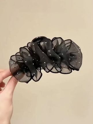 #简单好看发型 #头饰搭配 #头饰发饰 #发型教程 #抓夹