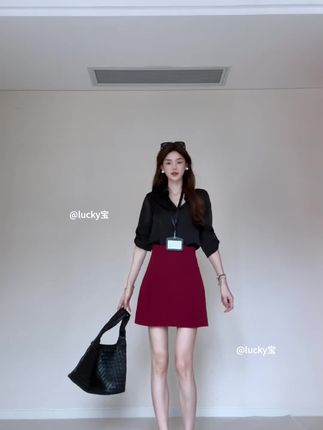 好爱这套衣服#显瘦 #路人视角 #高级穿搭