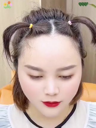 头型扁塌 ,头发贴头皮,后脑勺扁,这个#垫发夹 可以全方位#修饰头型 #显发量多 姐妹们冲